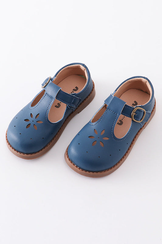 Blue Vintage Appleseed Mary Jane Shoes