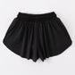 Black Girl'S Flowy Sports Shorts