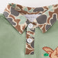 Camouflage Duck Embroidery Boy Set