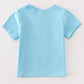 Blue Puppy Applique Boy Top