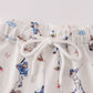 Baseball Print Girl Pajamas Set