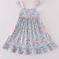 Petal Perfection Print Girl Dress