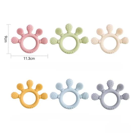 Silicone Teether Ring, BPA-Free