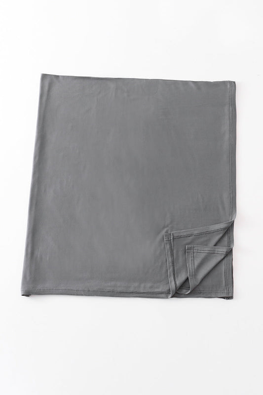 Charcoal Baby Bamboo Swaddle Blanket