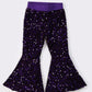 Purple Sequin Mardi Gras Girl Pants