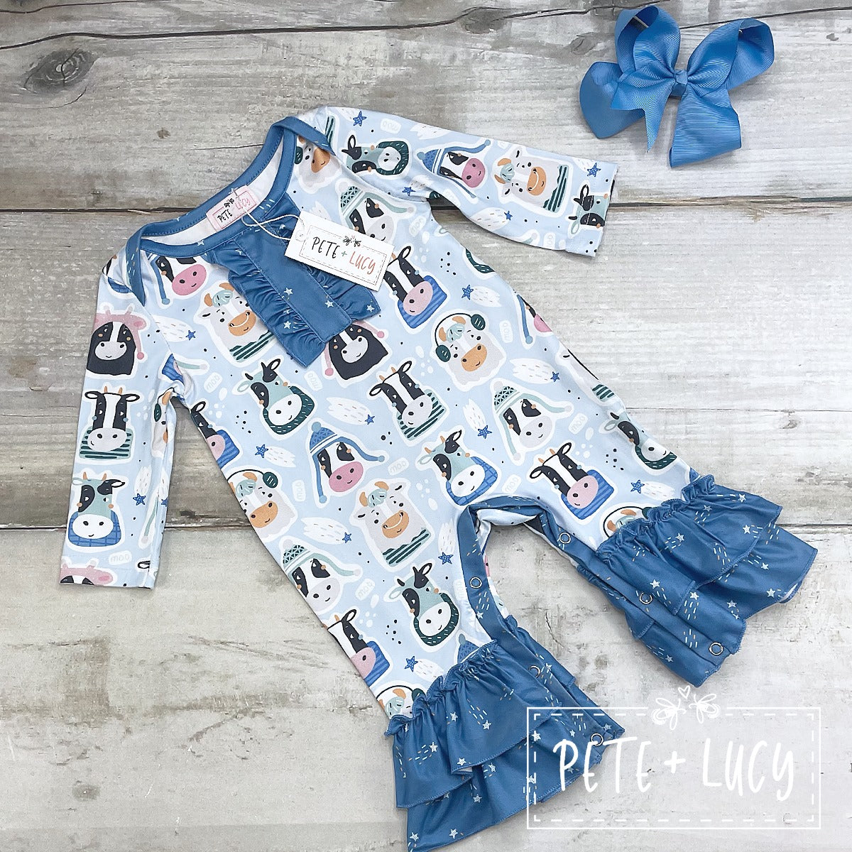 Cool Cows Romper