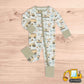 Dig It! Excavator Bamboo Convertible Romper