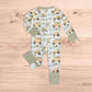 Dig It! Excavator Bamboo Convertible Romper