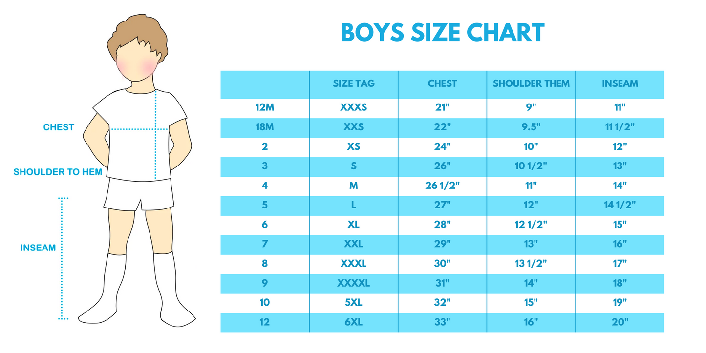 Blue Halloween Character Boy Top