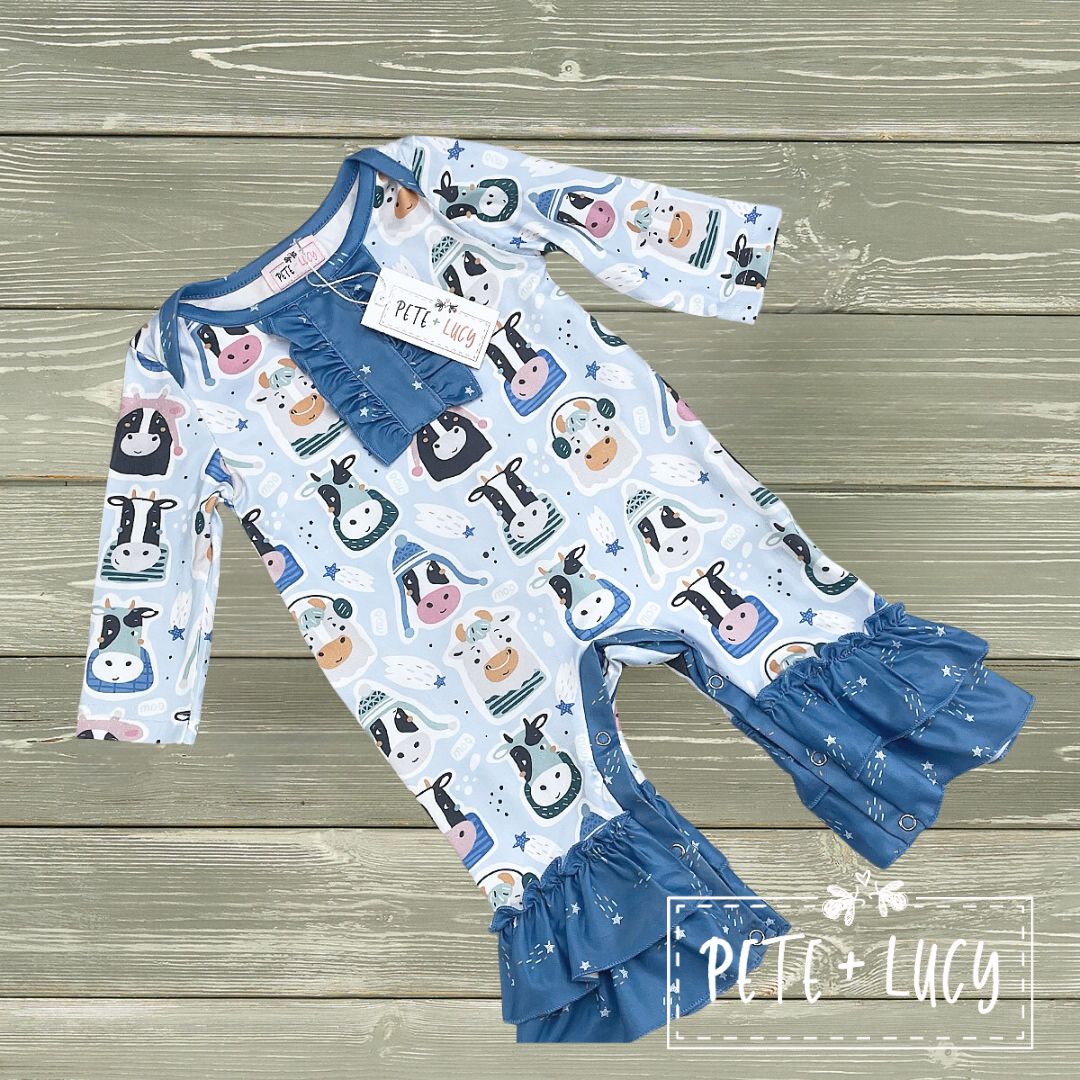 Cool Cows Romper