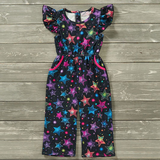 Electric Starlight Girls Jumpsuit