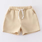 Premium Beige Pocket Shorts