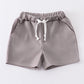 Premium Grey Pocket Shorts