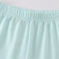 Premium Mint Basic Ruffle Shorts