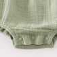 Premium Sage Muslin Bow Bubble