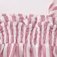 Premium Pink Muslin Stripe Smocked Girl Bubble