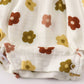 Premium Organic Muslin Floral Smocked Girl Bubble