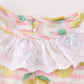 Premium Pink Muslin Stripe Lemon Bubble