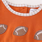 Premium Carmel Football Embroidery Boy Bubble