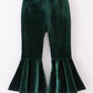 Premium Forest Velvet Bell Pants