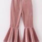 Premium Sand Velvet Bell Pants