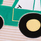 Premium Green Stripe Tractor Applique Boy Set