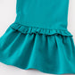 Platinum Green Ruffle Pants