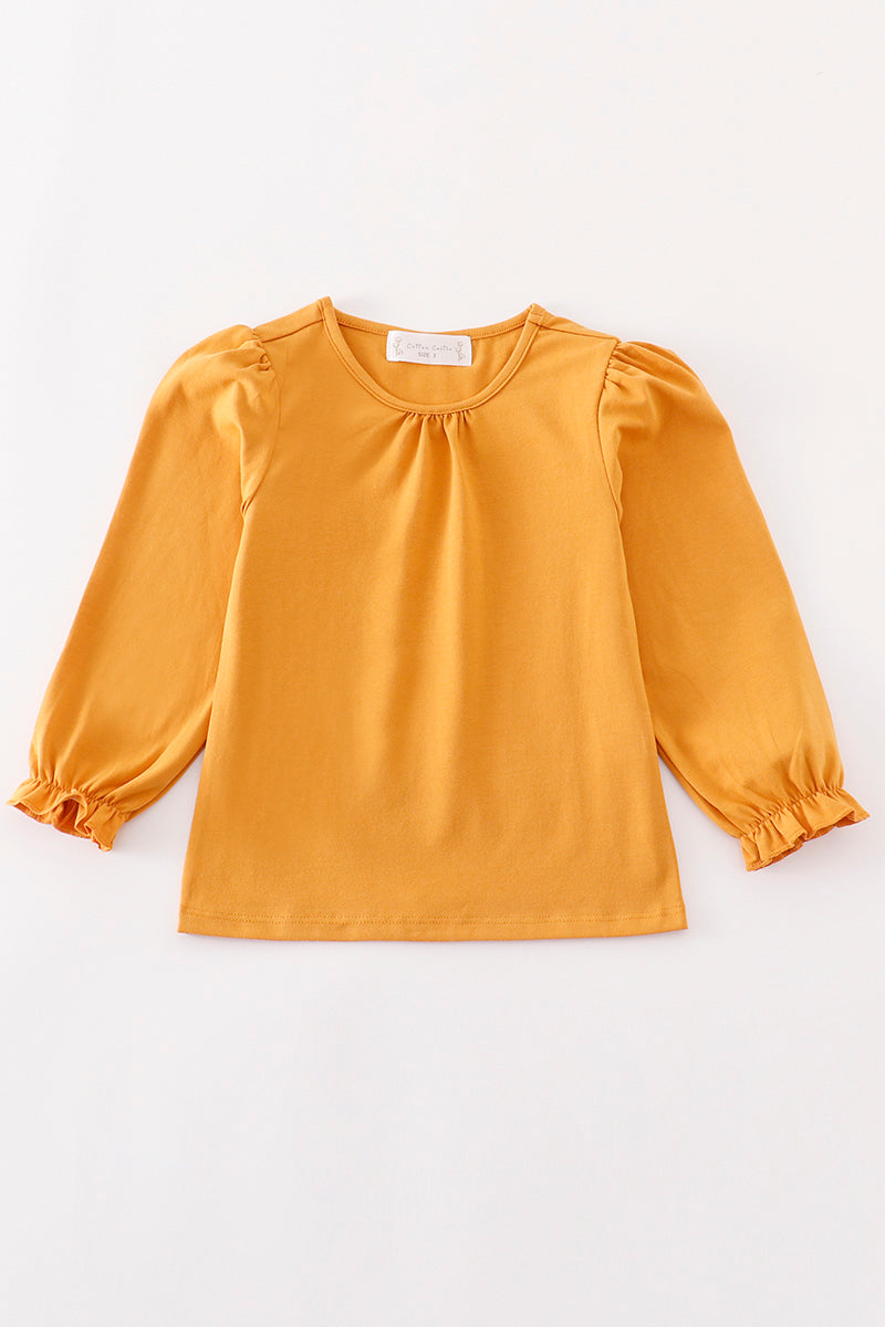 Platinum Yellow Girl Top