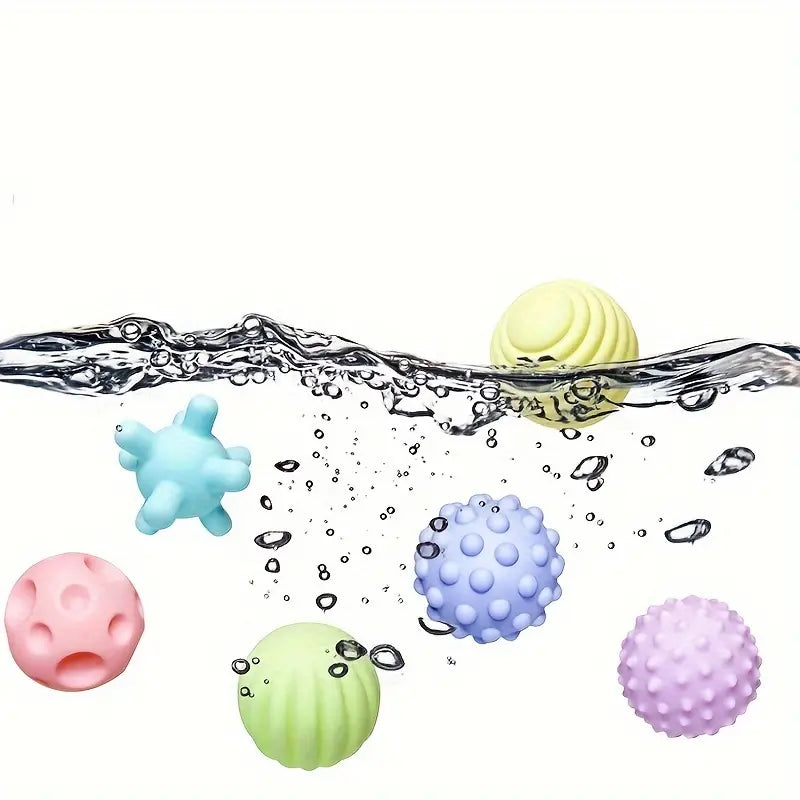 Baby Sensory Ball Set, 6-pcs