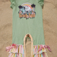 Beach Bum Ruffle Romper