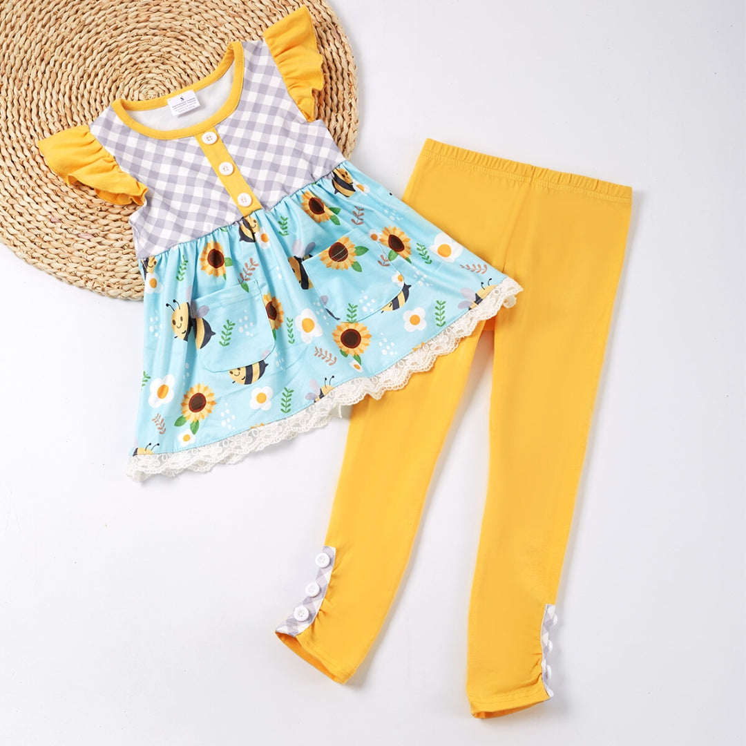 Busy Bee Pant Set