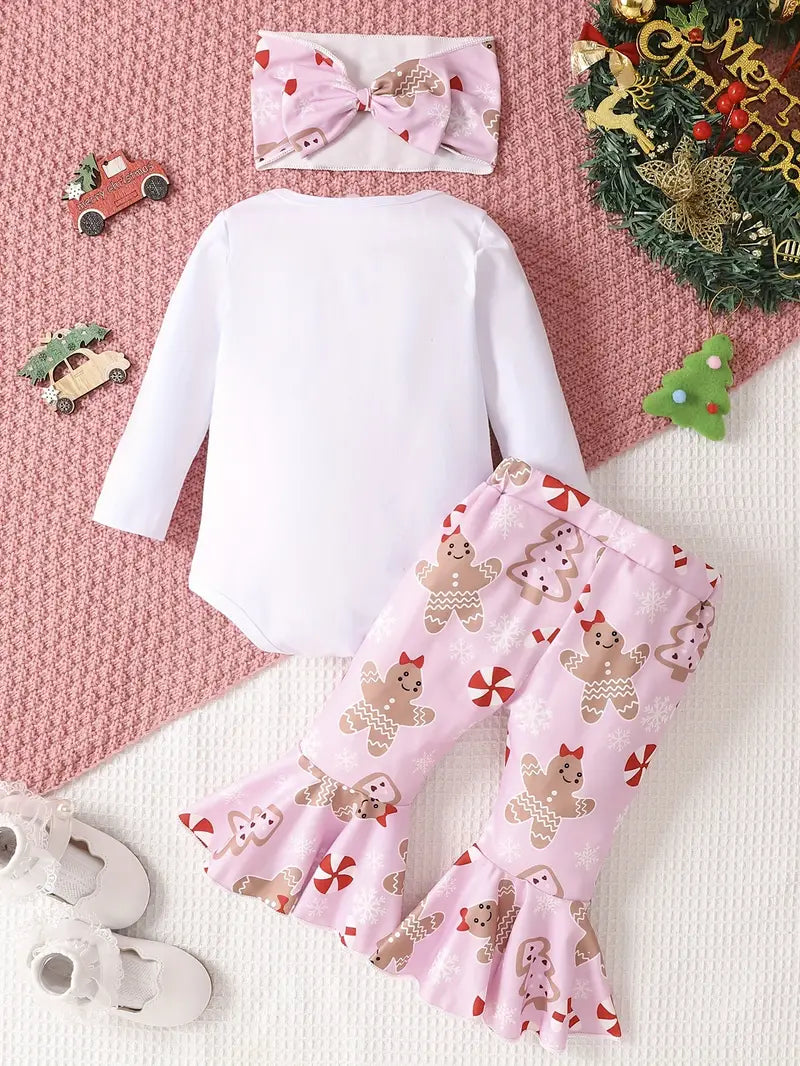 Candy Cane Cutie 3-pc Pant Set