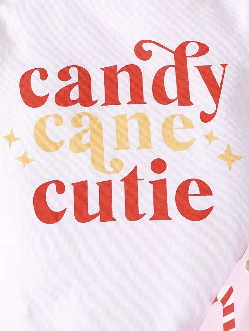 Candy Cane Cutie 3-pc Pant Set