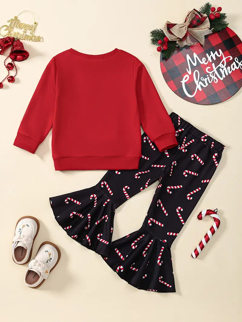 Merry Christmas Candy Cane Outfit