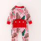 Christmas Cookies Ruffle Romper