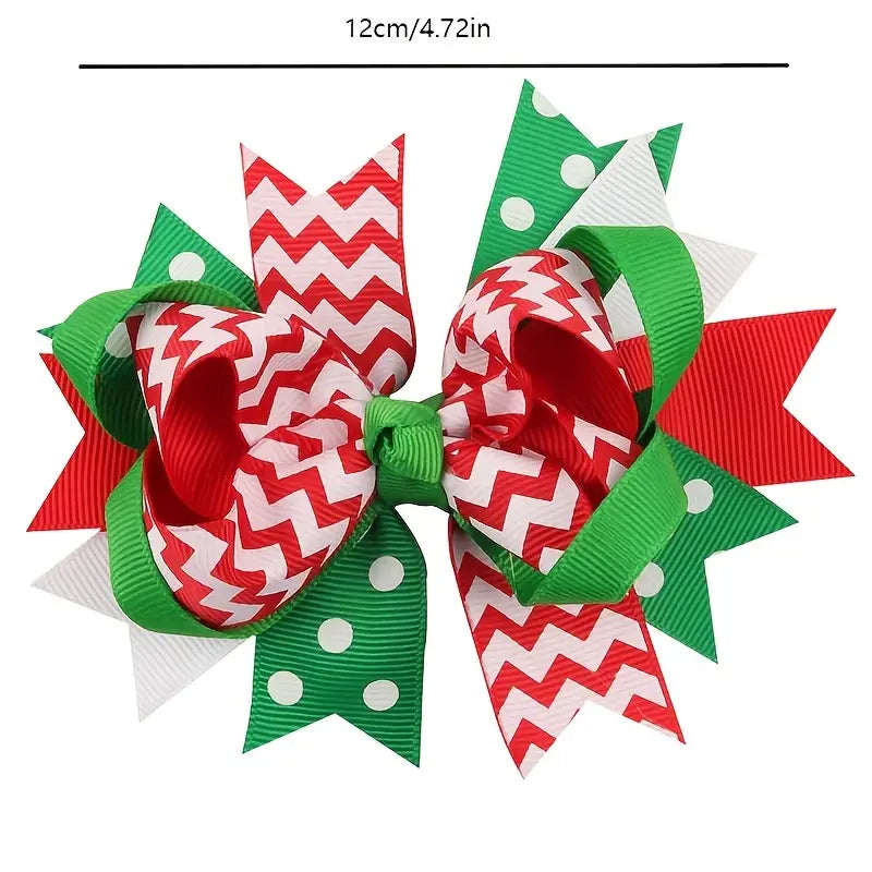 Christmas Cheer Hair Bow