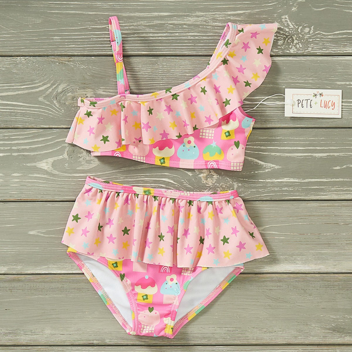 Cute as a Cupcake Swim 2-pc