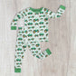 Big Green Tractor Bamboo Pajamas