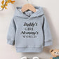 Daddy's Girl, Mommy's World Hoodie