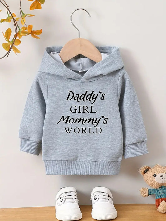 Daddy's Girl, Mommy's World Hoodie