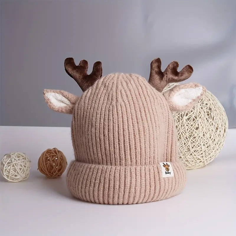 Cozy Baby Deer Beanie