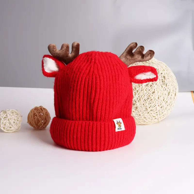 Cozy Baby Deer Beanie