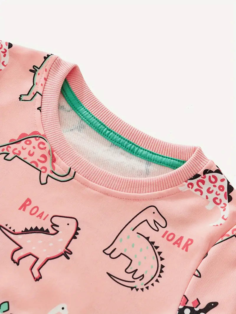 Dino-Mite Pink Sweatshirt