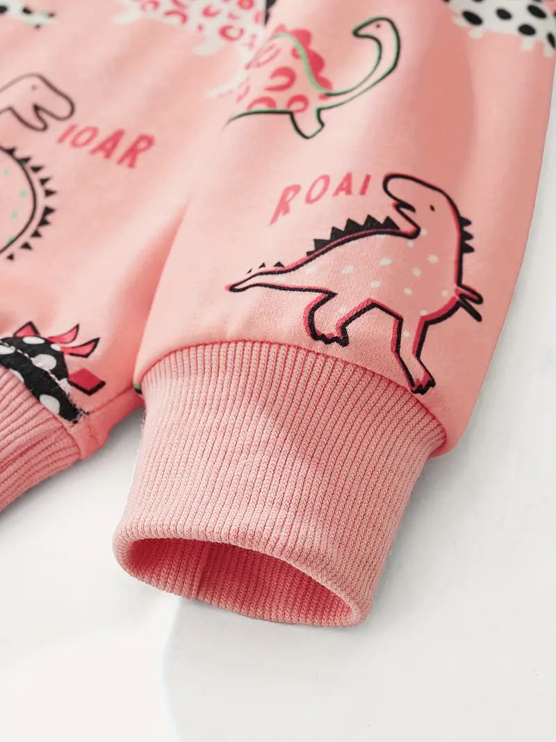 Dino-Mite Pink Sweatshirt