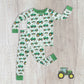 Big Green Tractor Bamboo Pajamas