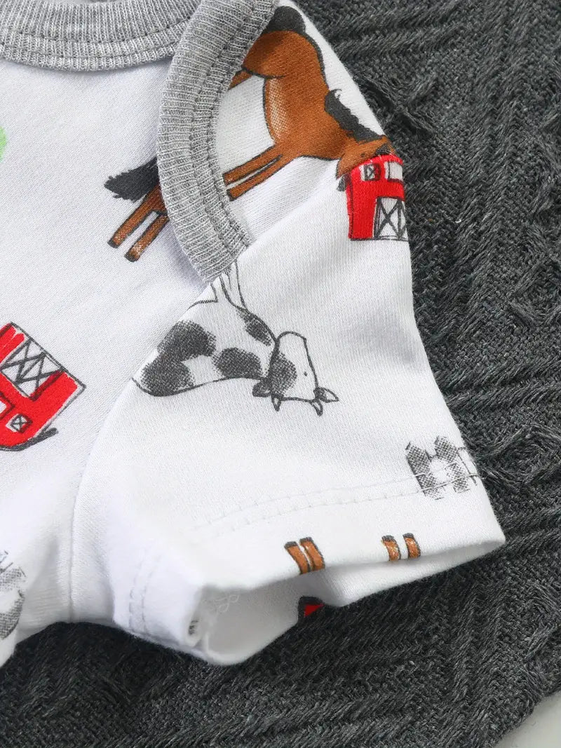 Farm Fresh Onesies, 5-pc Set