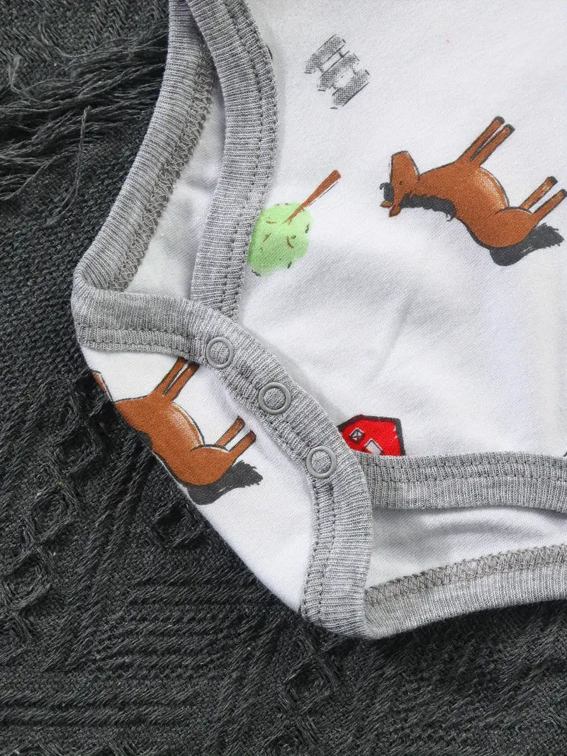 Farm Fresh Onesies, 5-pc Set