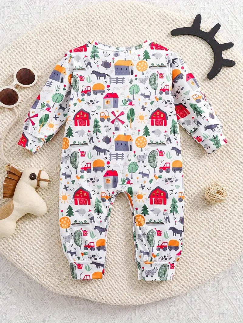 Barnyard Boys Romper