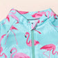 Flamingo Fun Rash Guard