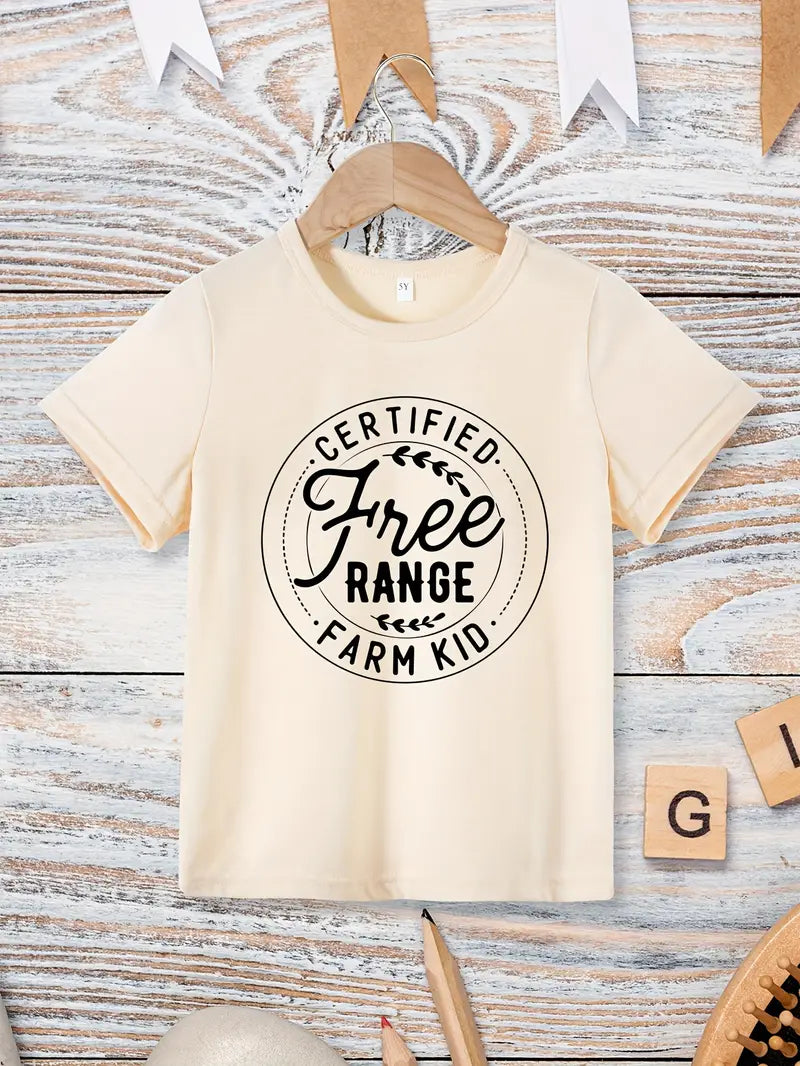 Free Range Farm Kid Girl's Top